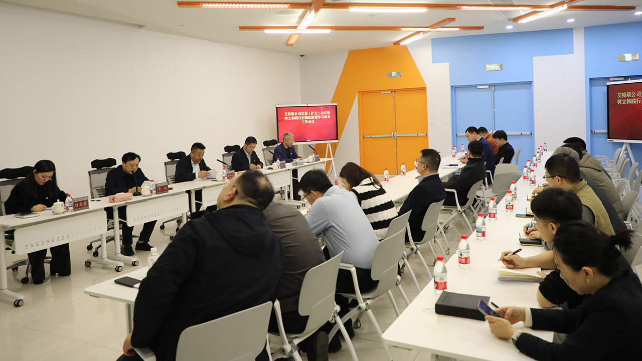 艾特斯公司党委召开党委（扩大）会议暨树立和践行正确政绩观学习教育工作会议